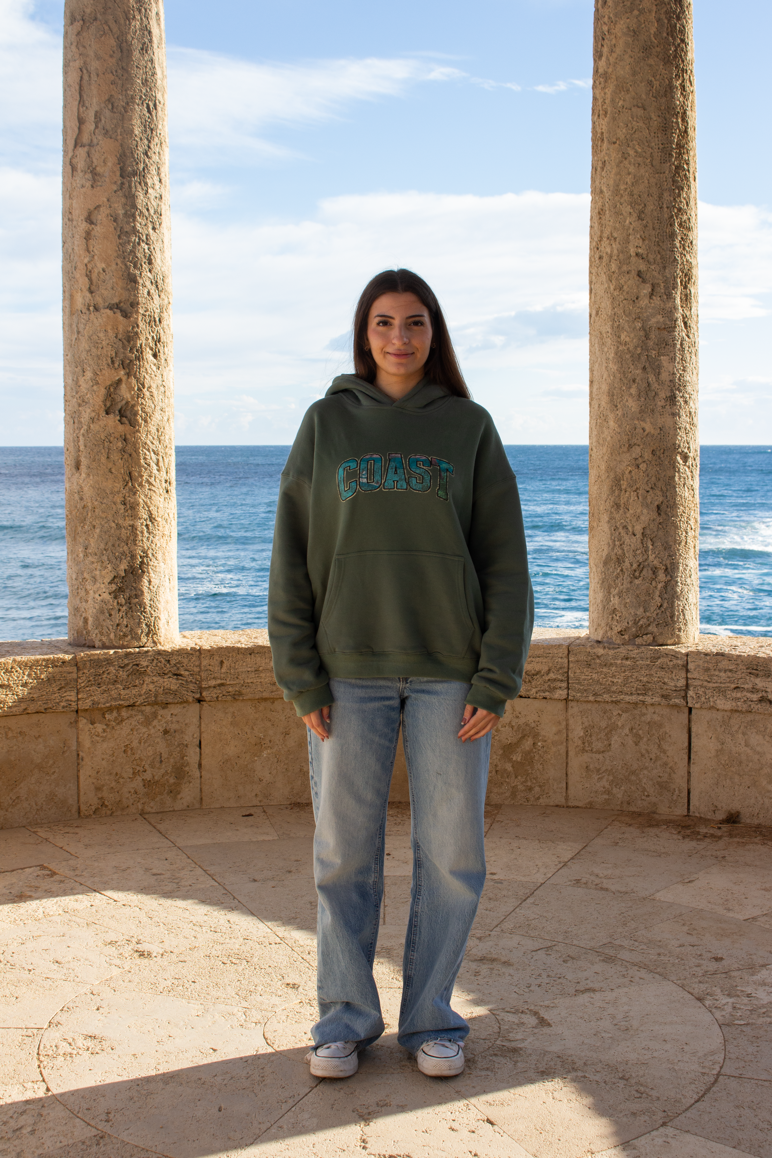 Green Costa Brava Hoodie
