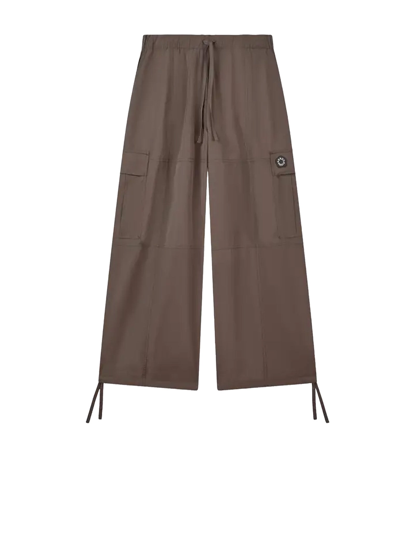 Kenzo Trousers Beige Polyester Cotton - M