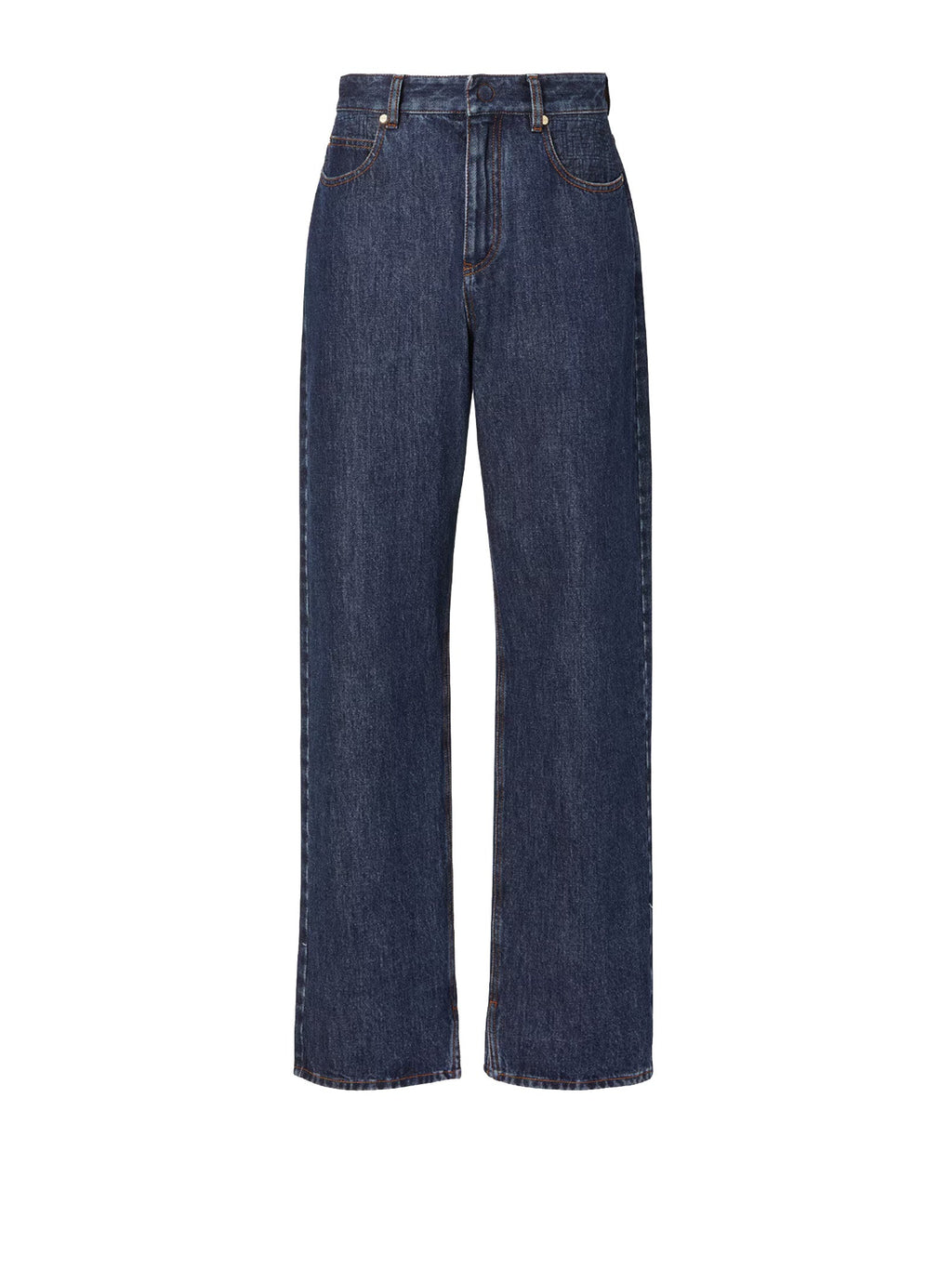Fendi Trousers Blueberry-26 Cotton - 42