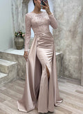 Sparkly Long Sleeves Sequined Mother Of The Bride Dresses