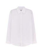 Burberry Shirts Optic White Cotone