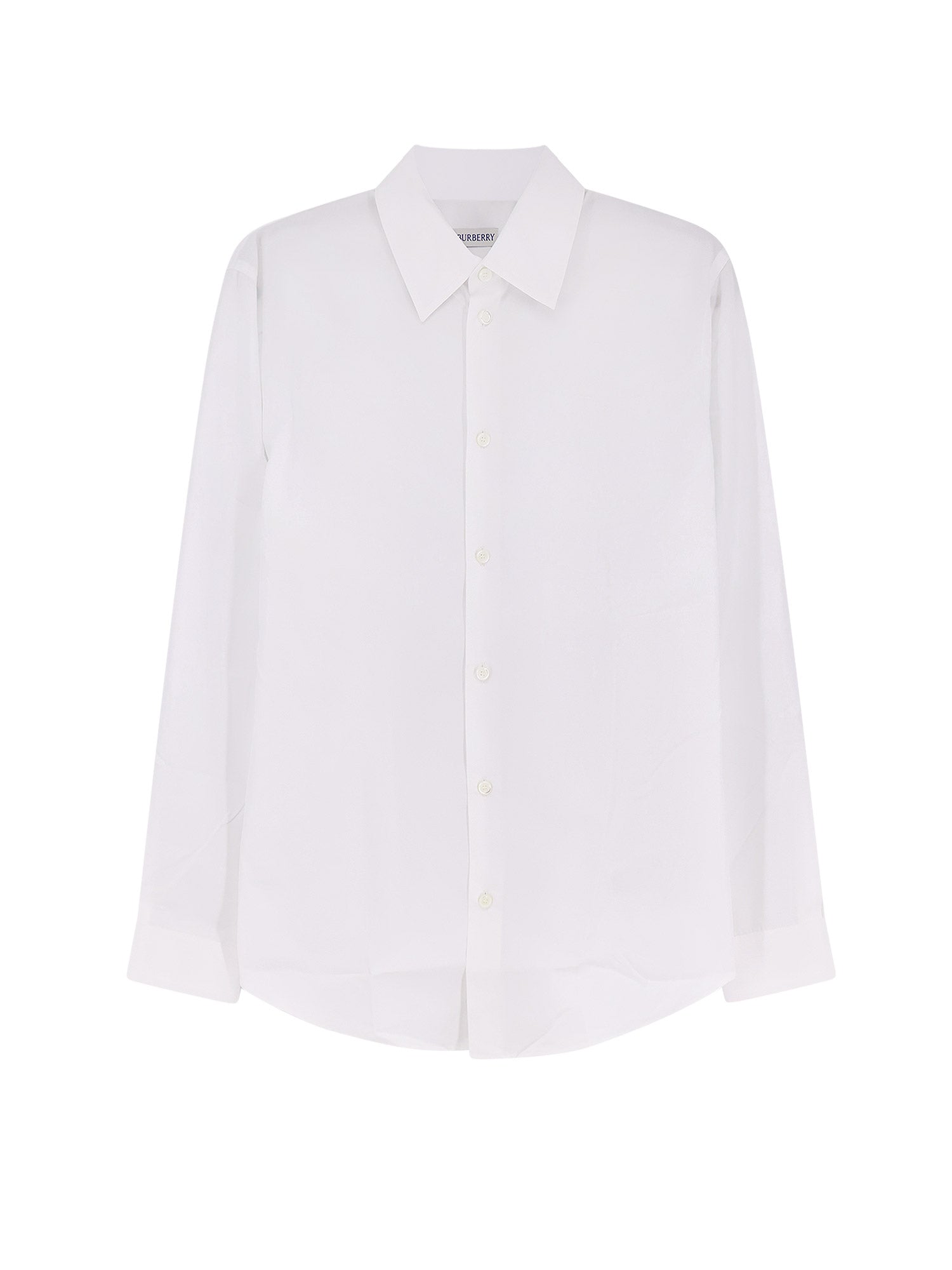 Burberry Shirts Optic White Cotone