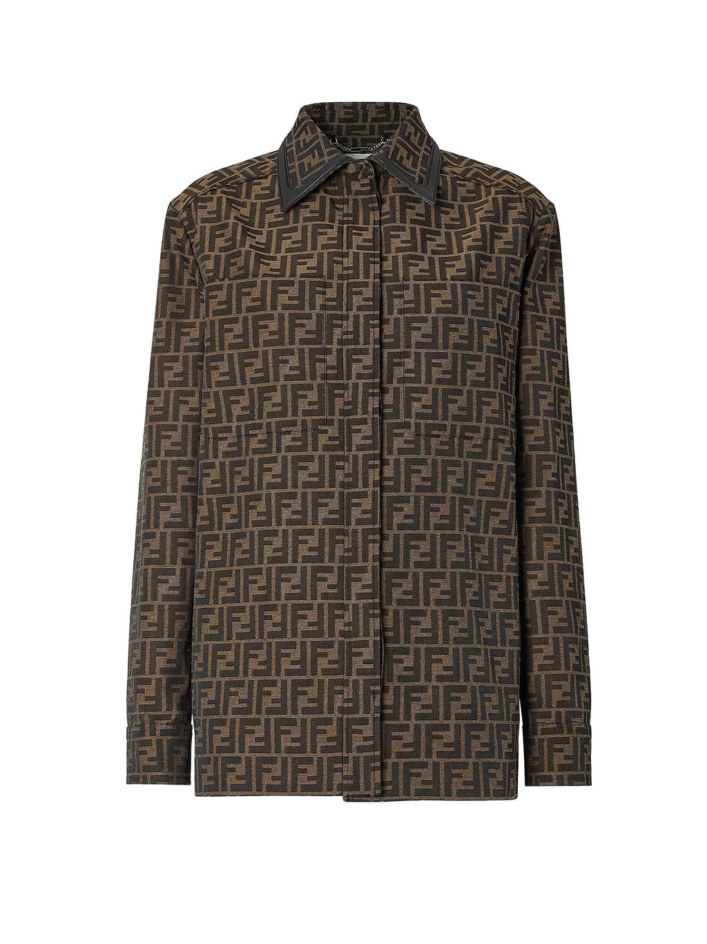 Fendi Jackets Tobacco Poliestere Cotone