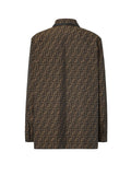 Fendi Jackets Tobacco Poliestere Cotone