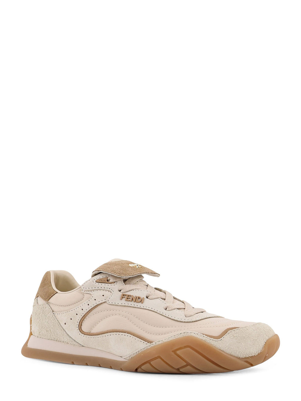 Fendi Sneakers Cr.brul+tao.tau+babe Suede/nylon - 38