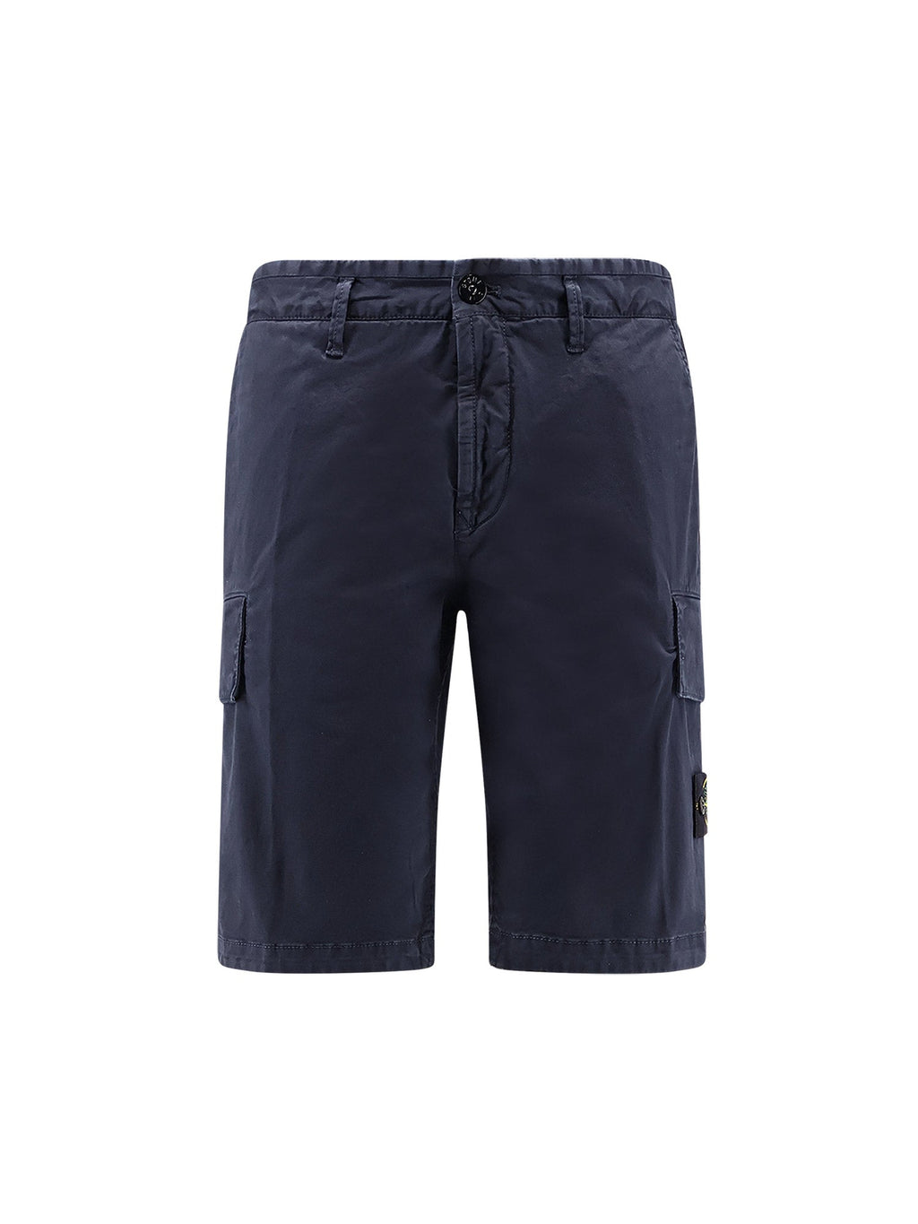 Stone Island Shorts Blue Cotone Elastan - 28