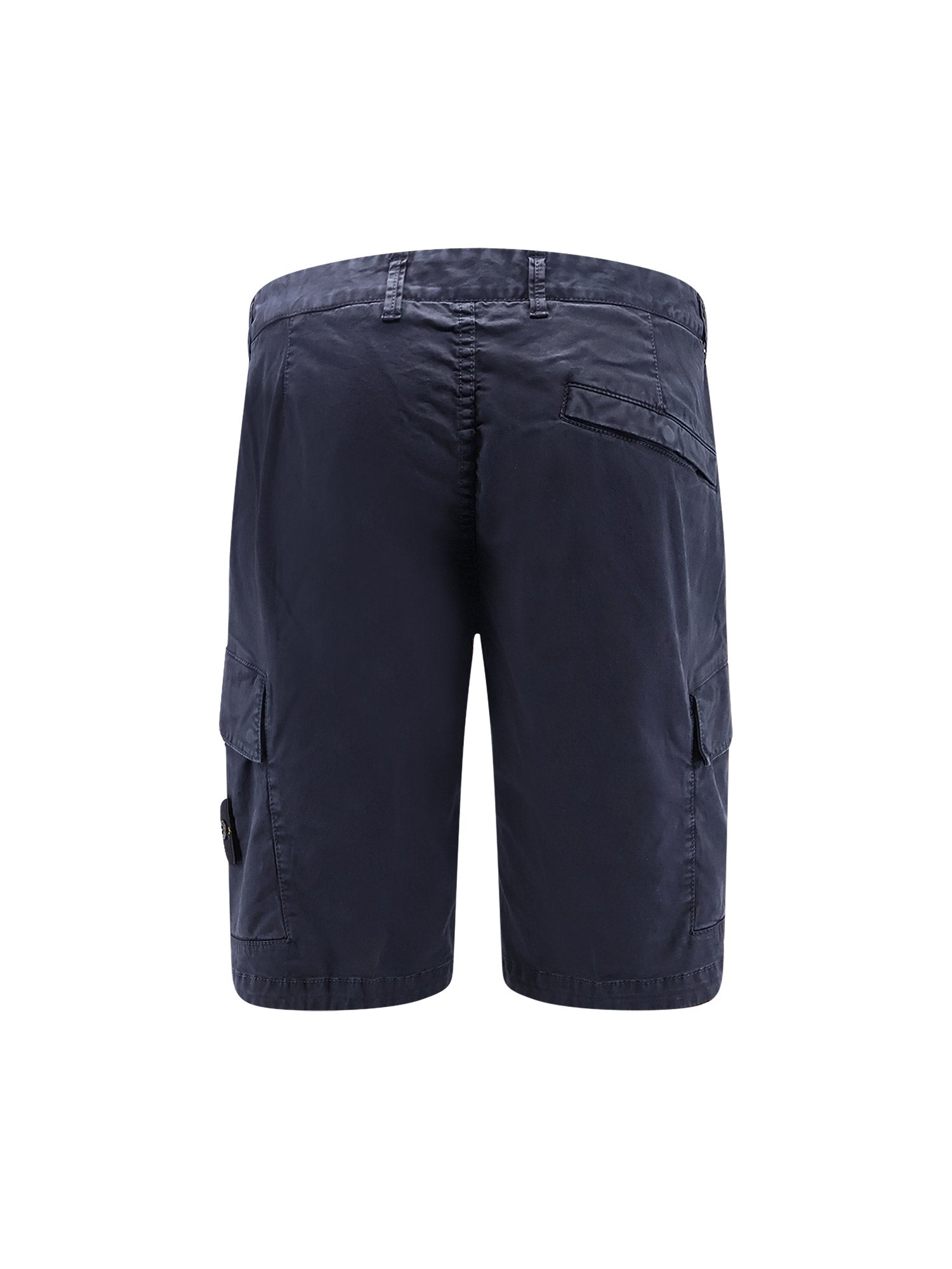 Stone Island Shorts Blue Cotone Elastan - 28