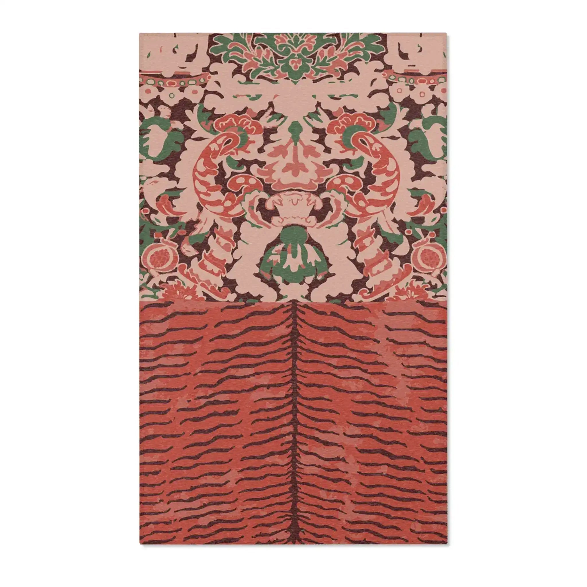 Regal Tiger Tapestry Accent Rug