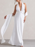 Chiffon Open Front Special Occasion Wedding Wrap &Shawl
