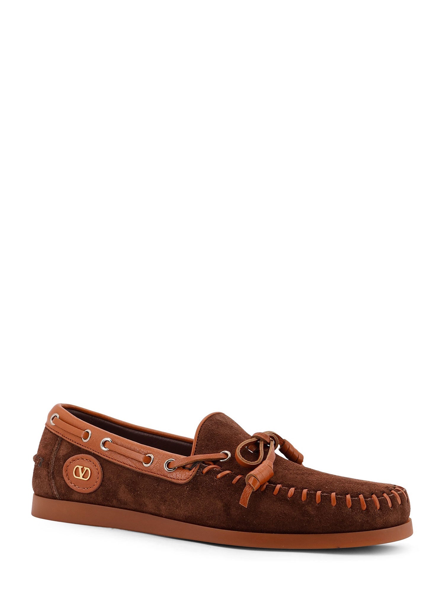 Valentino Garavani Flat shoes Bark Brown Roasted Pecan Pelle - 39