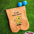 Bolsa de Pelotas de Golf Marsupilami Cola Larga Personalizada con 2 Pelotas de Golf Accesorios de Golf Regalo de Cumpleaños para Jugadores de Golf | Callie × Marsupilami