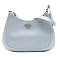 Spazzolato Leather Cleo Shoulder Bag