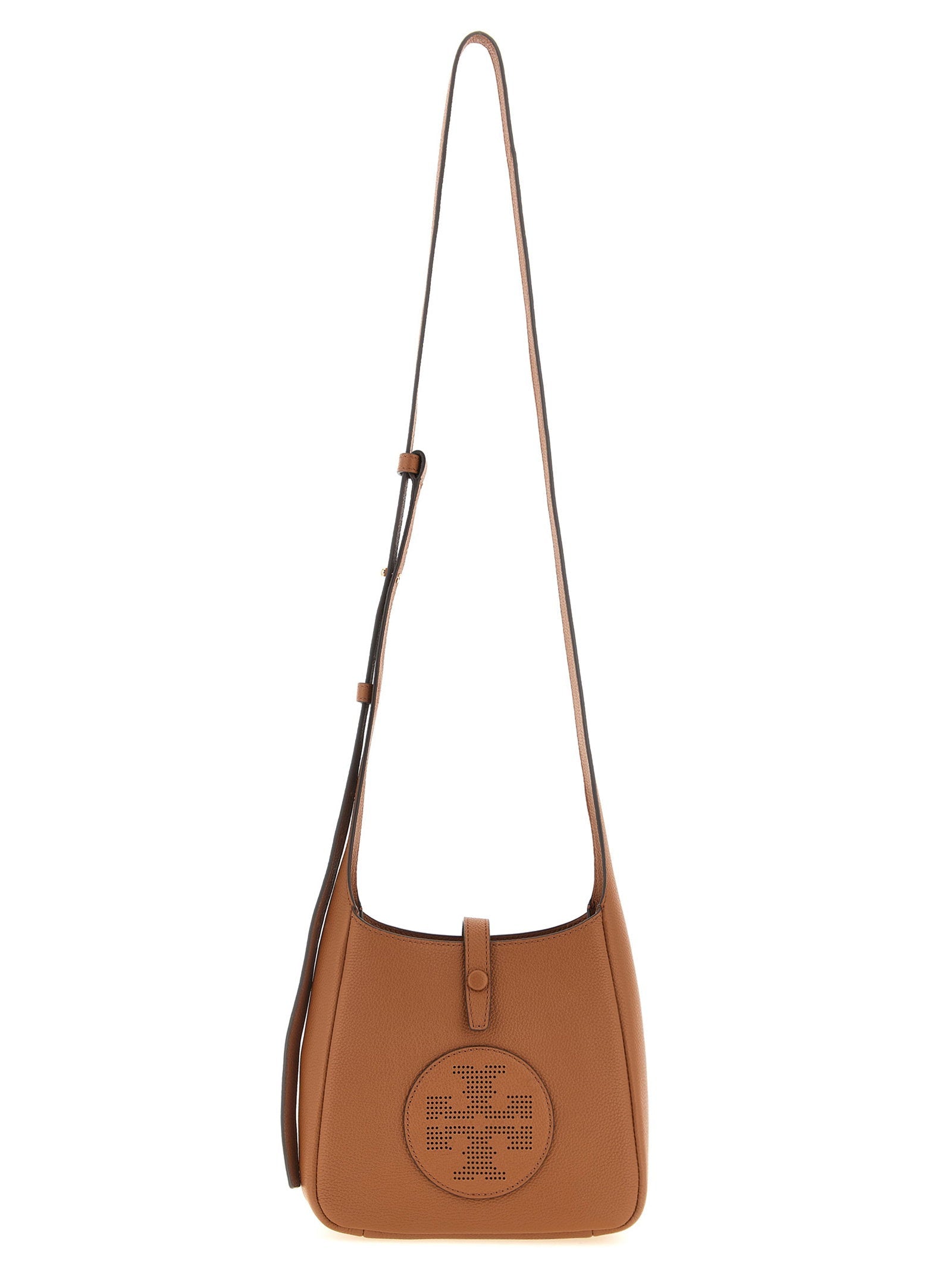 Tory Burch Miller Swing Crossbody Bag — Cognac