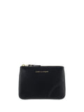Comme des Garçons Calf Leather Coin Purse — Black