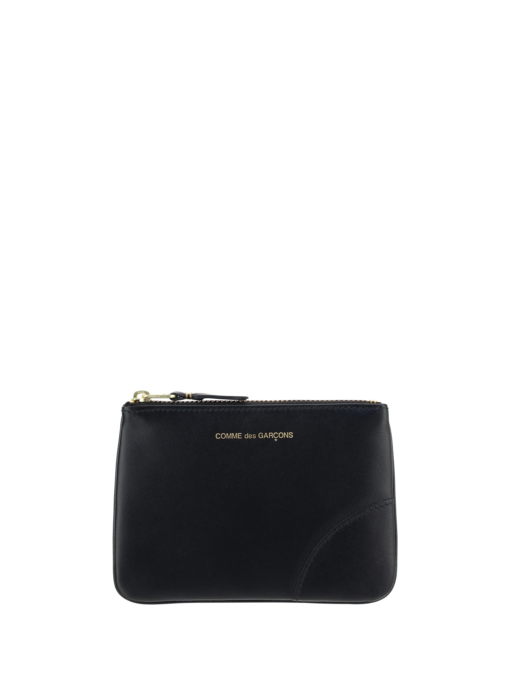 Comme des Garçons Calf Leather Coin Purse — Black