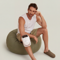 Masajeador de Rodilla Inalámbrico | Alivio del Dolor Articular por Infrarrojos, Calor, Láser y Vibración
