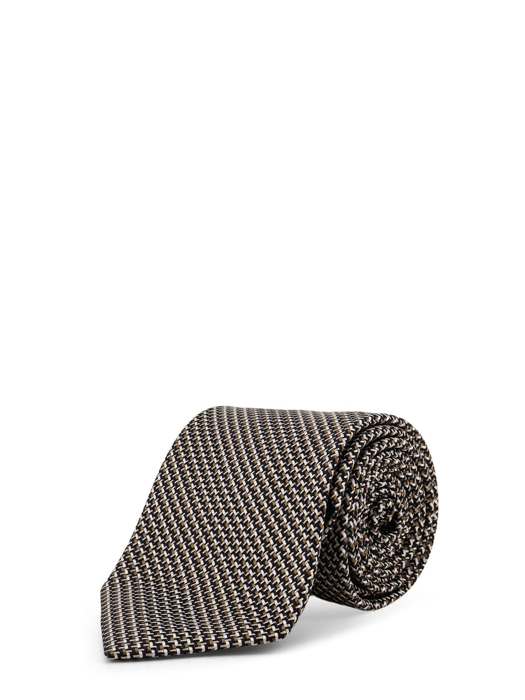 Tom Ford Ties Bronze Multicolor Seta