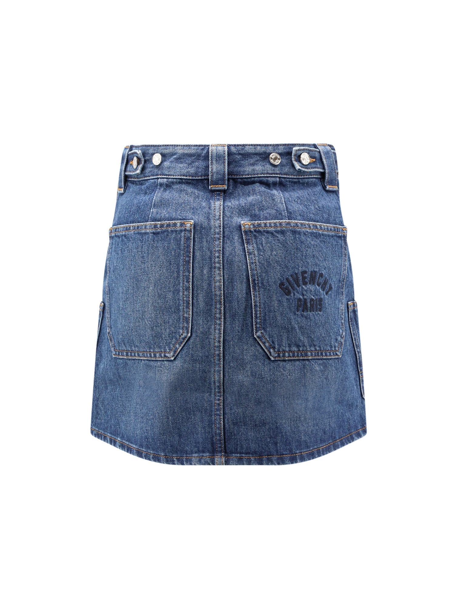 Givenchy Skirts Medium Blue Cotone - 40