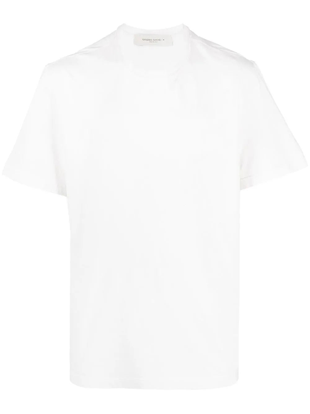 Golden Goose Embroidered-Logo T-Shirt — White