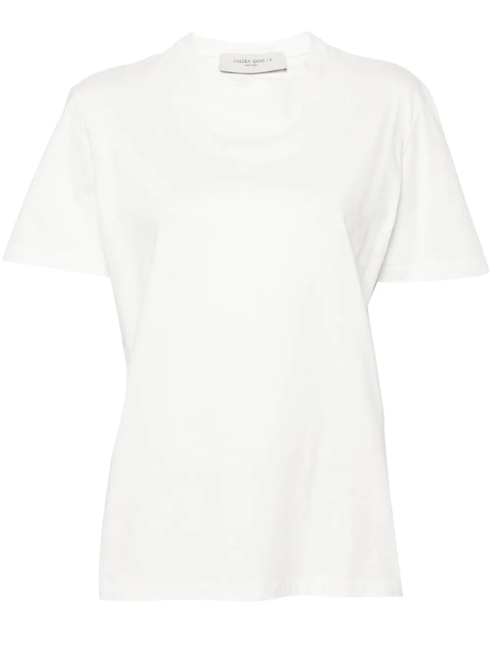 Golden Goose Crew-Neck Cotton T-Shirt — White