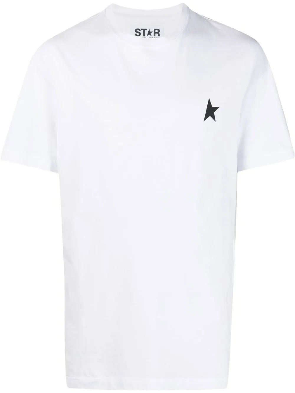 Golden Goose Logo-Printed Cotton T-Shirt — white