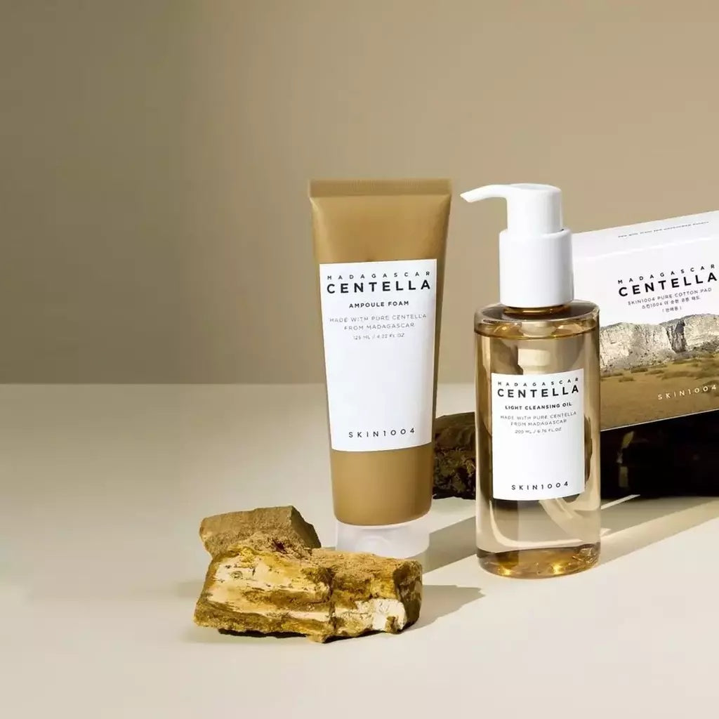 SKIN1004 Centella – Pack de Doble Limpieza Suave con Aceite + Espuma | Piel Sensible y Equilibrada