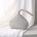 Sparkling Glitter Zipper Closure Clutches & Bags With Crystal/ Rhinestone