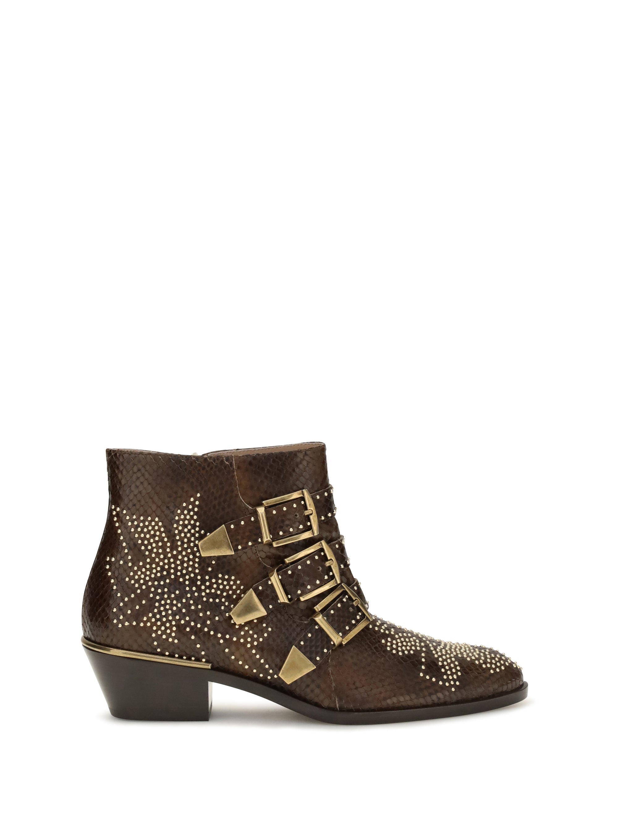 Chloé Susanna Ankle Boot — Brown