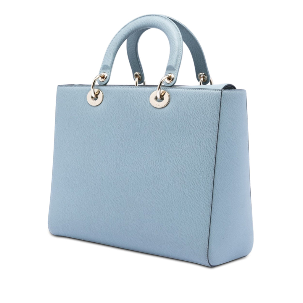 Large Grained Calfskin Lady Dior