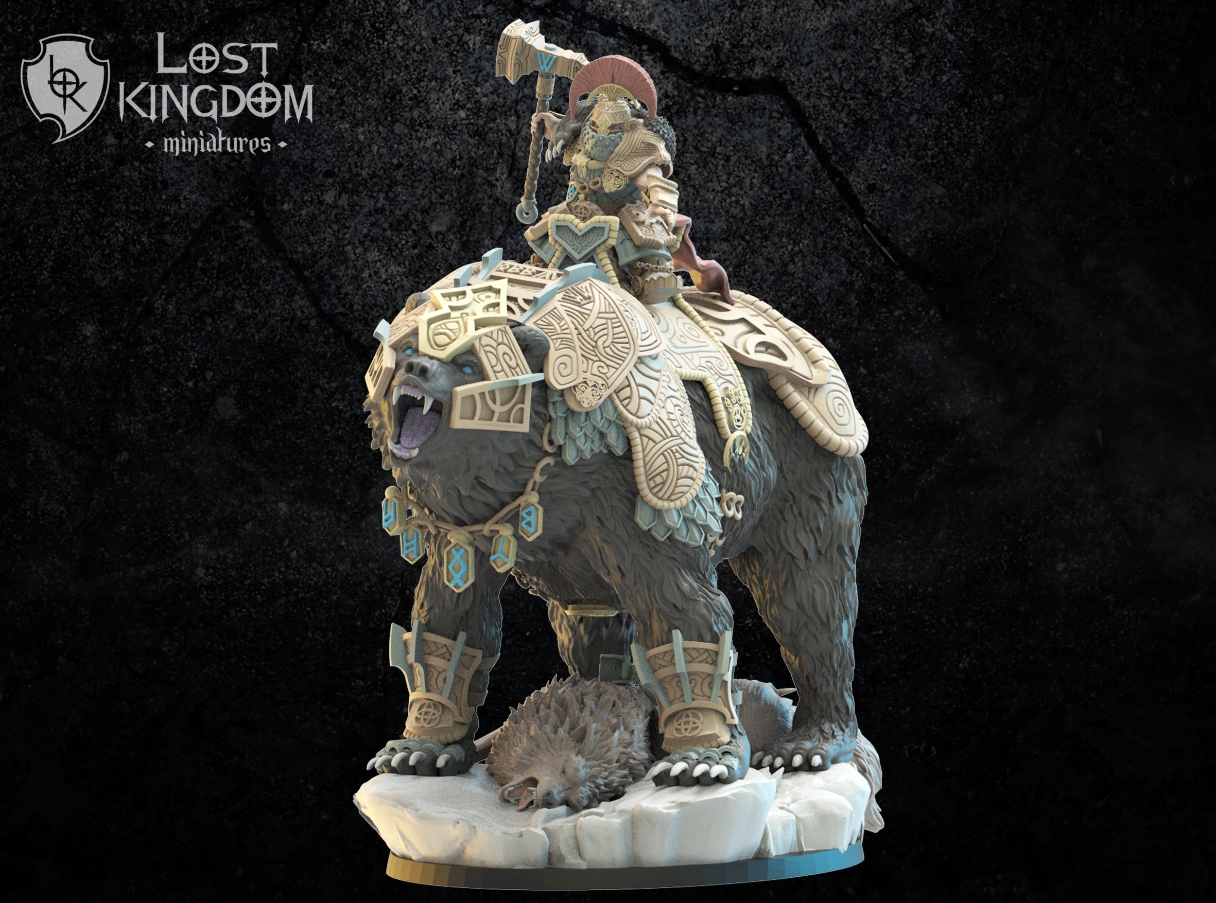 Bofarr, Bjørn Commander, Lost Kingdom Miniatures
