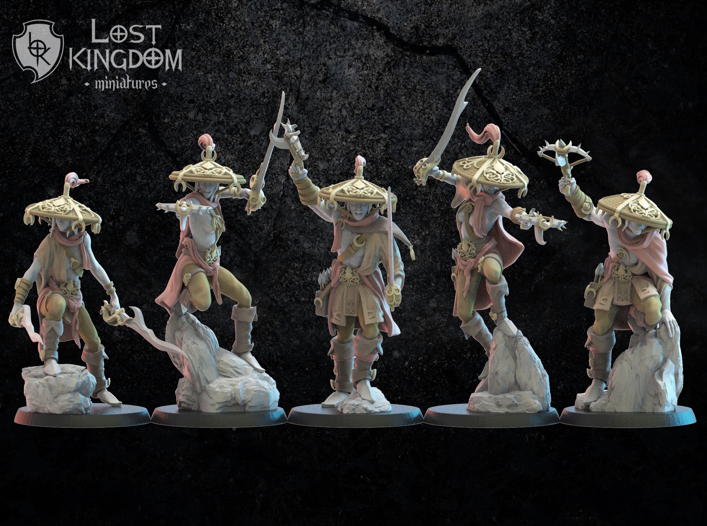 Akkorokamui Corsairs, Lost Kingdom Miniatures