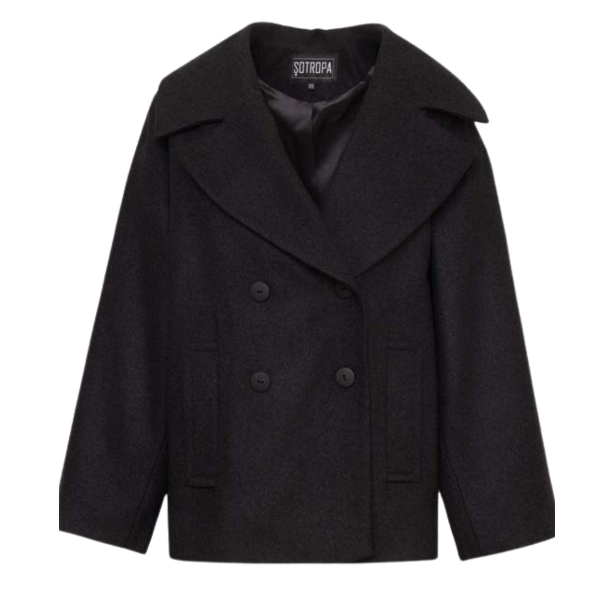Short Black Coat