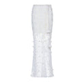 White Vanilla Handmade Crochet Skirt