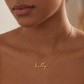 Personalised Name & Heart Necklace