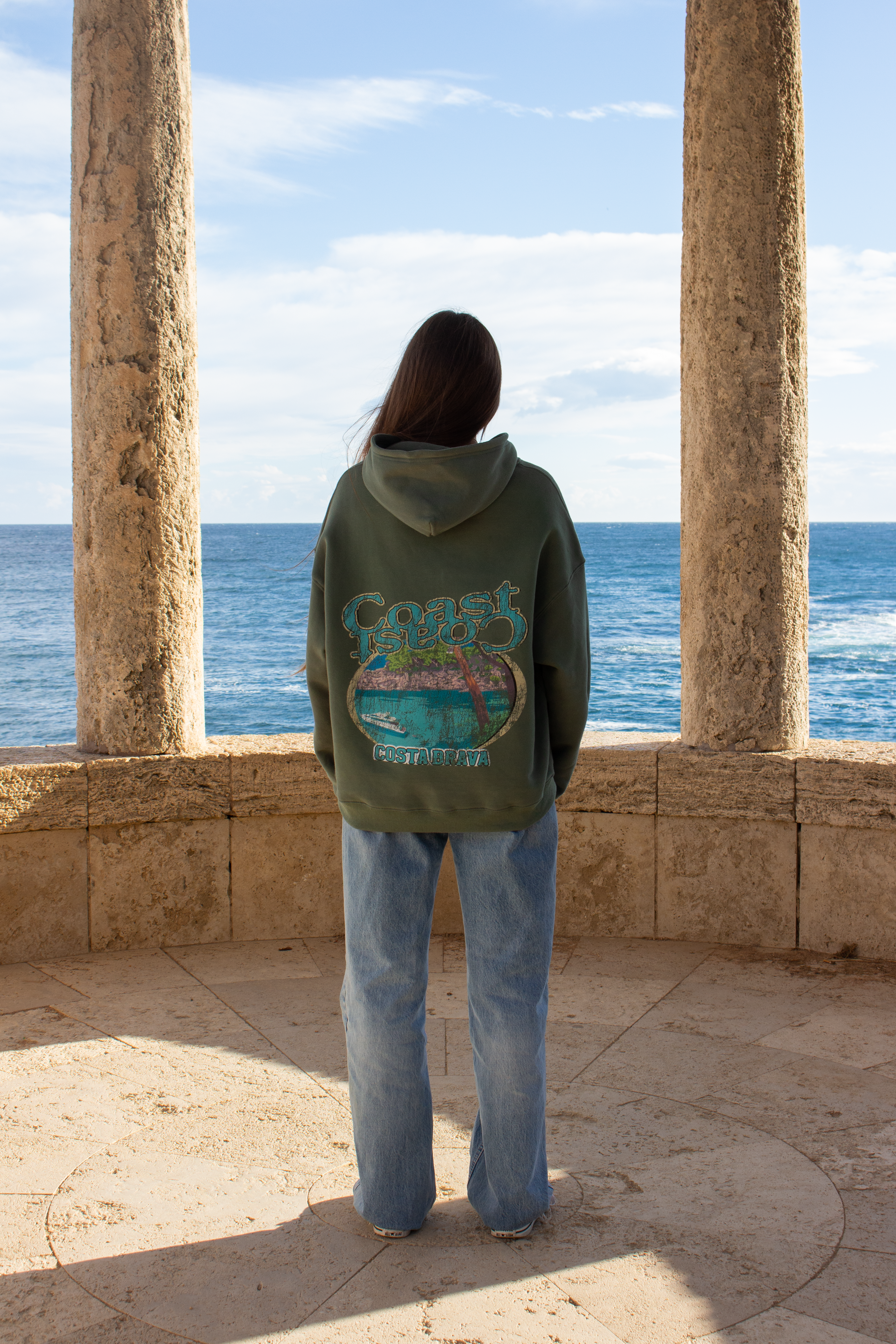 Green Costa Brava Hoodie