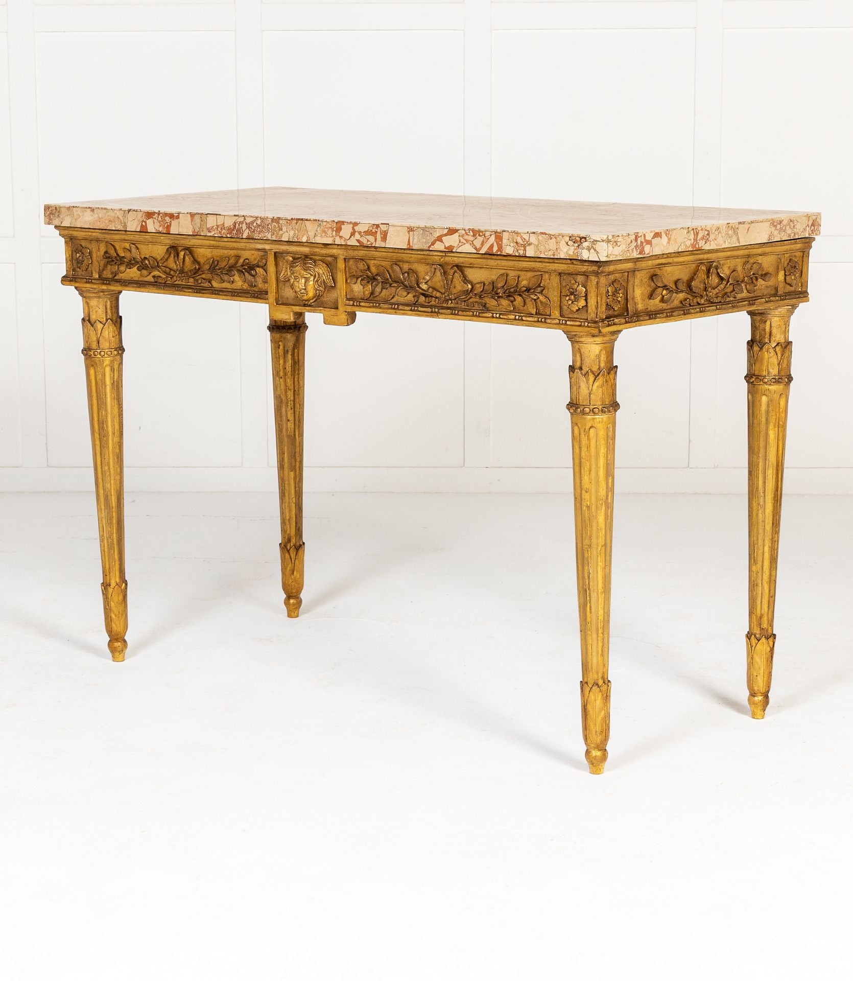 18th Century Italian Giltwood Console Table By Sister Parish Design