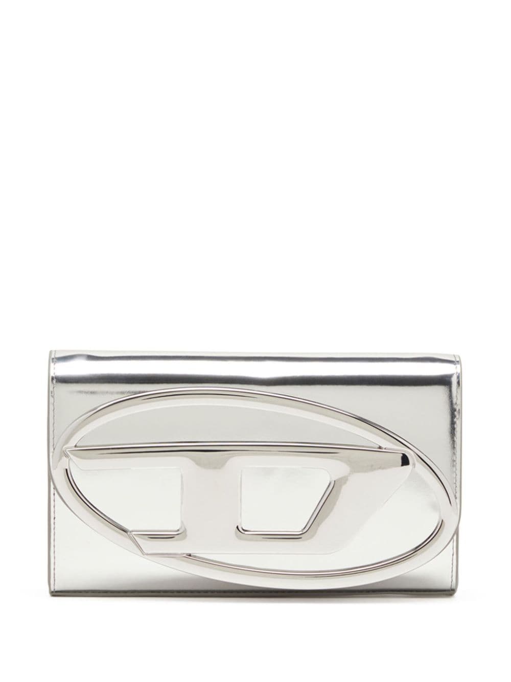 Diesel 1DR Wallet — Silver