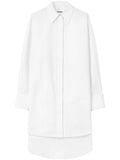 Jil Sander Cotton Shirt Dress — White