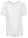 Parosh Silk Blouse — White