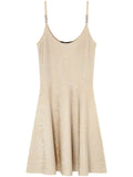 Versace Barocco Dress — Beige