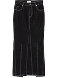 Marine Serre Skirt — Black
