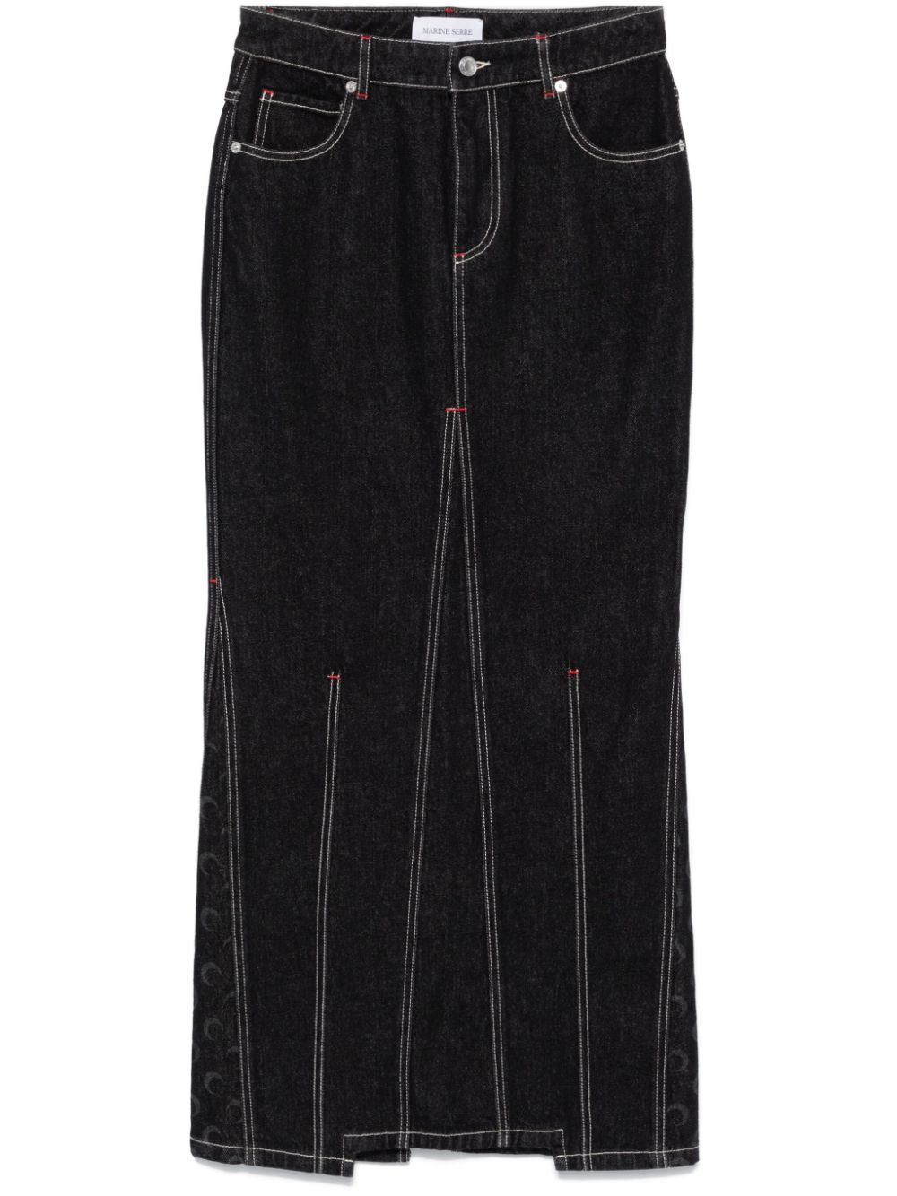 Marine Serre Skirt — Black