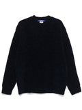 Junya Watanabe Ribbed Wool-Blend Sweater — Black