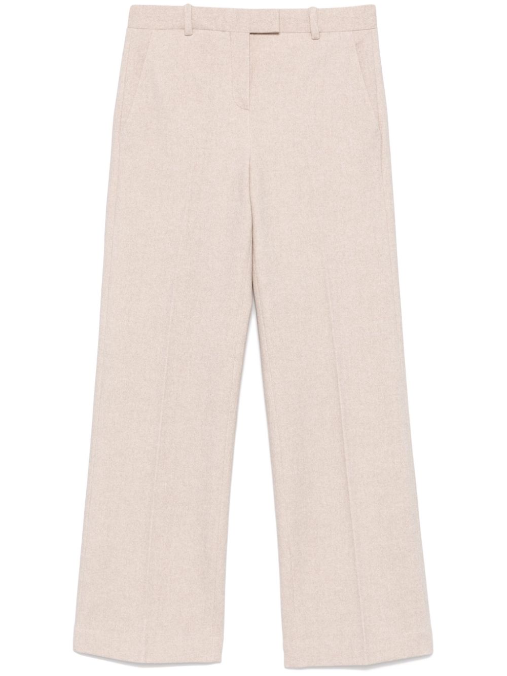 Circolo 1901 Cotton Blend Trousers — Beige