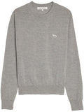Maison Kitsuné Baby Fox Sweater — Grey