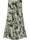 Tory Burch Floral Printed Skirt — green