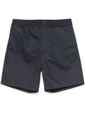Ami Paris Cotton Shorts — Navy