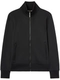 Palm Angels Logo Print Track Jacket — Black