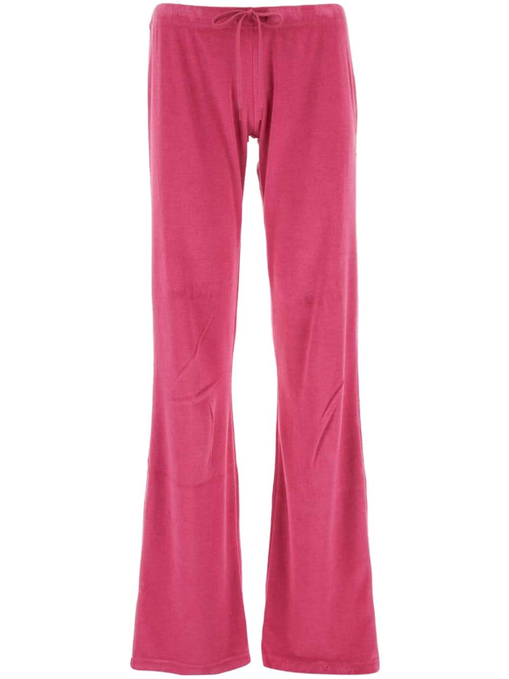 Balenciaga Velvet Drawstring Jogger — Pink