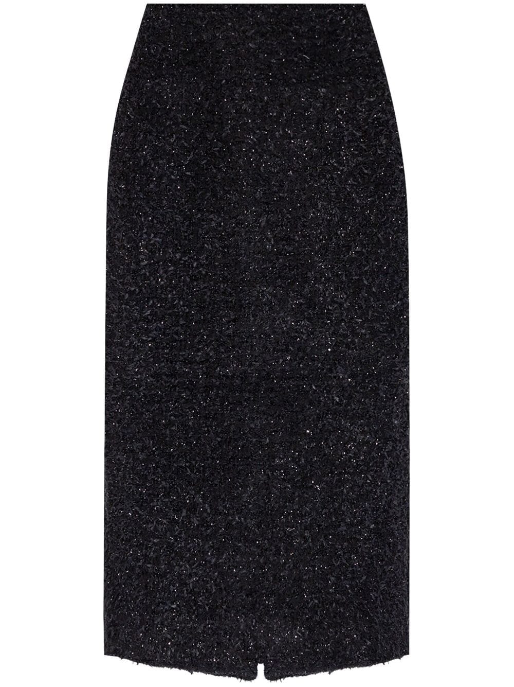 Balenciaga Tweed Skirt — Black
